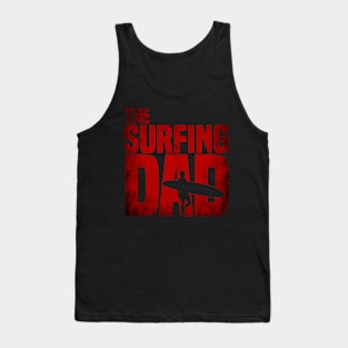 Mens Surfing Dad - Surfer Beach Fathers Day Gift T Shirt Tank Top